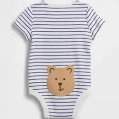 美品⭐︎GAPベビー ロンパース ボーダー クマさん