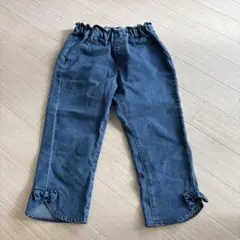 アプレレクール 8分丈 デニムパンツ