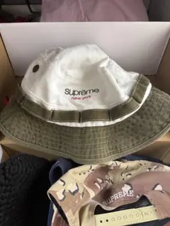 2025年最新】supreme ハット ホワイトの人気アイテム - メルカリ
