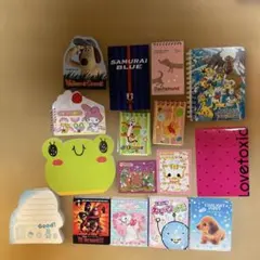 レトロメモ帳　バラまとめ売り　平成レトロ