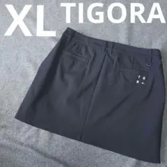 【ティゴラ】人気ロゴマークデザイン ストレッチゴルフスカートXL