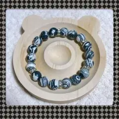 ゼブラジャスパーブレスレット 10mm
