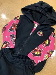 HYSTERIC MINI デビルキン セットアップ 80-90cmのサムネイル
