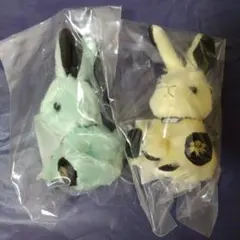 髭切　膝丸　ラビットコレクション　刀剣乱舞 ラビコレ　ぬいぐるみ　2点セット 髭切 膝丸 ラビットコレクション 刀剣乱舞 ラビコレ ぬいぐるみ