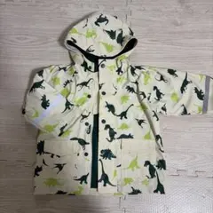 恐竜柄レインコート　ジャケット 4T