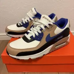 NIKE Air Max 90 GORE-TEX ホワイトベージュパープル