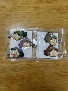 忍たま 前髪クリップ 3年生 三反田数馬 浦風藤内 神崎左門 富松作兵衛 次屋