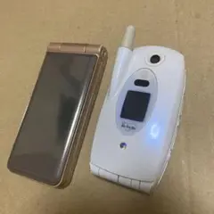 携帯電話　ガラケー　2台セット