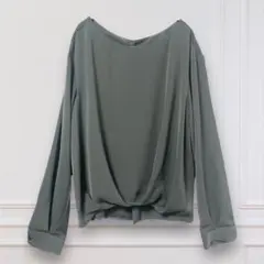 【ミッシェルクラン】 MK MICHAEL KLEIN ブラウス 長袖 38