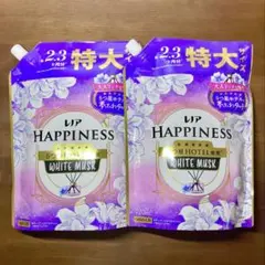 レノア　ハピネス　ホワイトムスク 720ml 2セット　つめかえ用