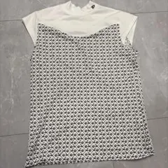 ☆PEARLY GATES☆2023モックネックバックオープンワンピ1(M)水色