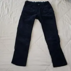 黒　コーデュロイパンツ