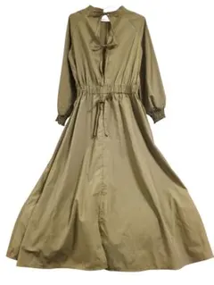 アーバンリサーチ　背中　リボン　ロング　ワンピース　長袖