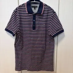 BANANA REPUBLIC メンズ ポロシャツ ボーダー Sサイズのサムネイル