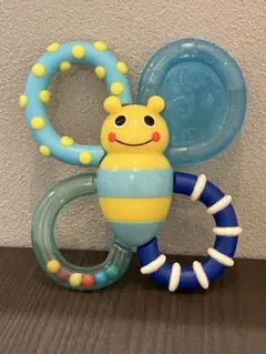サッシー カミカミみつばち ブルー　歯固め