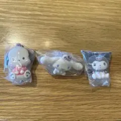 【早い者勝ち】サンリオキャラクターズ　ふわわフロッキーマスコット　３点セット