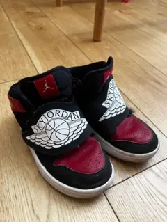 Jordan スカイジョーダン ハイカットスニーカー 黒/赤　キッズ　NIKE