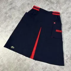 80s archive CHEMISE LACOSTE tennis skirt
