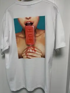 HUF Tシャツ ホワイト アイスキャンディー グラフィック　Lサイズのサムネイル