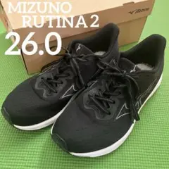 MIZUNO RUTINA2 ミズノルティーナ　4E スーパーワイド　26センチ