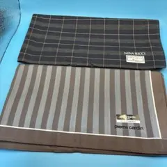 NINA RICCI & pierre cardin ハンカチ2枚セット