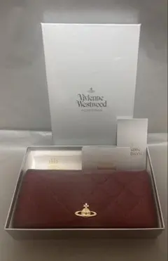Vivienne Westwood 長財布 キルティング ボルドー ヴィヴィアンのサムネイル