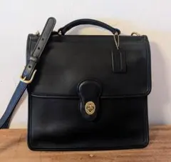 極美品　オールドコーチ　ウィリス　黒