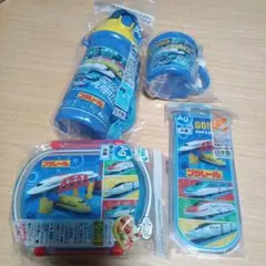 T*u様 プラレール　新幹線　水筒　弁当箱　トリオセット　プラコップ　まとめ売り