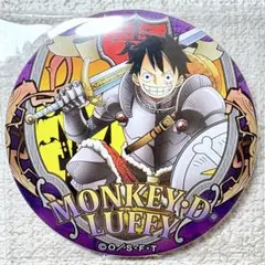 ワンピース　輩缶バッジ　ルフィ　TRICK OR ADVENTURE