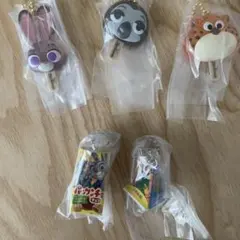ズートピア ガチャ　パックンチョ　アイスキャンディチャーム　まとめ売り