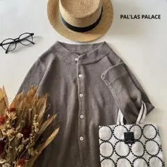 PAL'LAS PALACE パラスパレス 丸首 長袖 ニット カーディガン - メルカリ