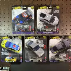 ホットウィール　スライドストリート2 5台セット