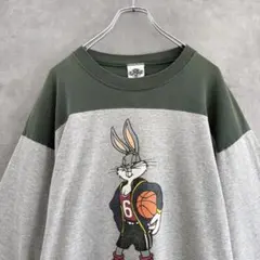 90sヴィンテージ Looney Tunes バッグス・バニー プリントTシャツ