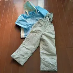 POINT SQUARE スキーウェア サイズ130 水色