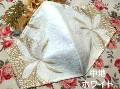 U52☆ほんのりピンク☆チュール☆薔薇✿刺繍レース☆ハンドメイド