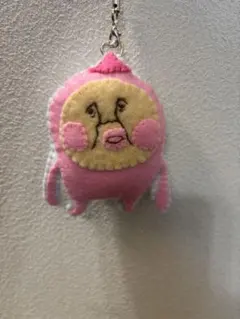 こびとづかん カクレモモジリ フェルトキーホルダー