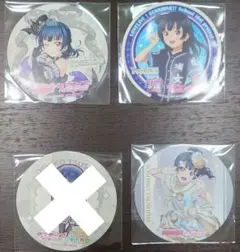 ラブライブ！サンシャイン!! 津島善子 コースター 4枚セット