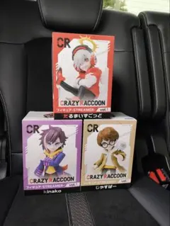 CRAZY RACCOON フィギュア 3点セット