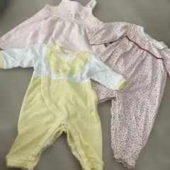 ファミリア　かわいい　3点セット　ロンパース ワンピース