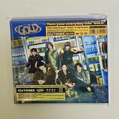 SixTONES GOLD 初回盤B ［CD+Blu-ray］