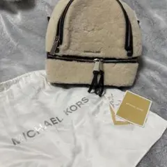 美品　マイケルコース　MICHAEL KORS ファー　リュック