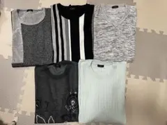 JOSEPH ジョゼフ メンズ 半袖ニット Tシャツ 5点セットサイズ4850のサムネイル