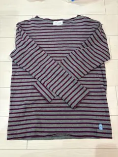 【美品】URBANRESEARCH FORK&SPOONボーダーグレー×パープル