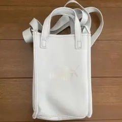 PUMA ミニショルダーバッグ グレーのサムネイル