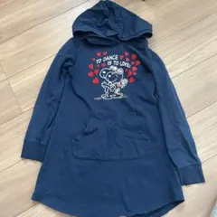 ユニクロ　UT スヌーピー　スエットワンピ　140