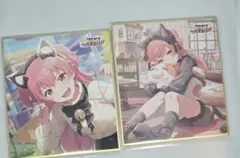 プロセカ　ミニ色紙コレクション　56B　桃井愛莉　2点