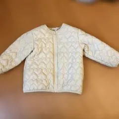 プティマイン　ハートキルティングジャケット　100cm
