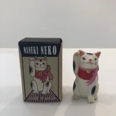 新品】天野千恵美 招き猫 CATBOX 海猫堂 置物 犬張子 H7cm