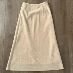 Les Sportique ミカレディ　W64㎝　オレンジ ロングフレアスカートのサムネイル