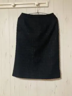 ロペピクニック✳︎黒のツイードスカート